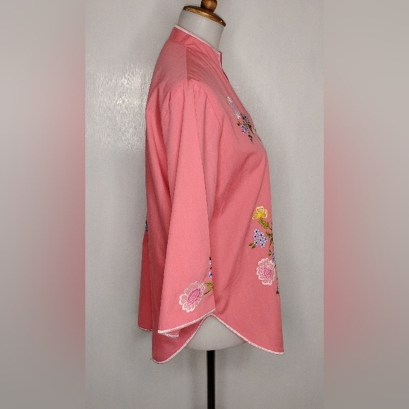 VINTAGE HAWAII EMBROIDERED BLOUSE - Picture 5 of 10